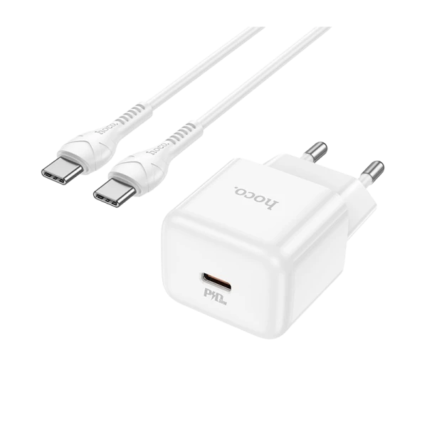 Сетевое З/У HOCO N32 Type-C 30W PD3.0 черный (1/13/130)