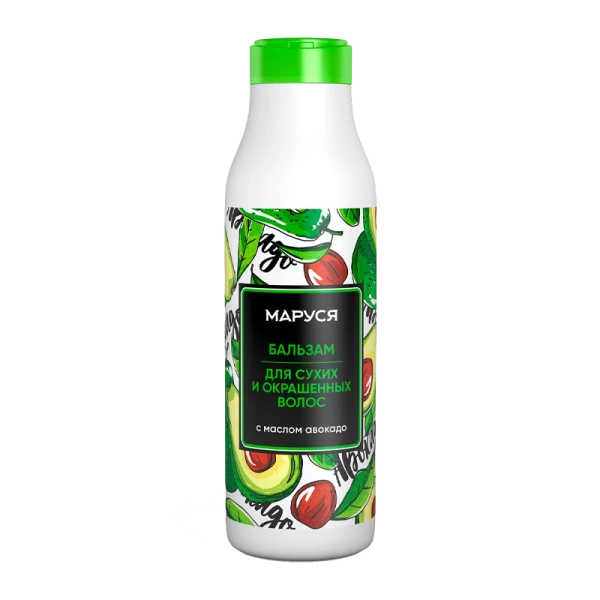 Маруся бальзам д\сух. и окр.волос с маслом авокадо 400 мл.--9