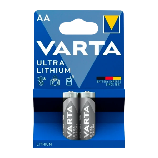 Батарейка Varta ULTRA FR6 AA BL2 Lithium 1.5V (6106) (2/20/200)