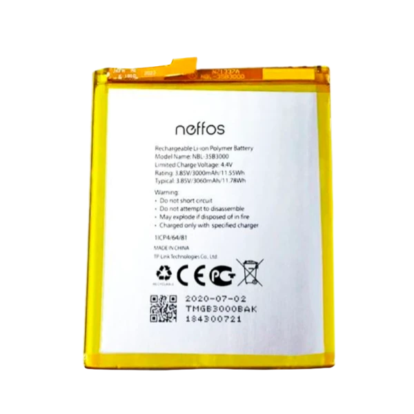 Аккумулятор для роутера&nbsp;&nbsp; ET NBL-35b3000&nbsp;&nbsp;3.7В, 3000мАч