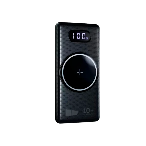 Внешний аккумулятор MORE CHOICE PB70S-10 10000mAh 3.0A 5W 3USB беспроводная зарядка черный