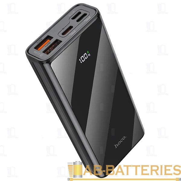 Внешний аккумулятор HOCO J45 Pro 10000mAh 3.0A 20W 2USB/Lightning/Type-C черный (1/27)