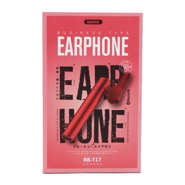 Bluetooth-гарнитура REMAX RB-T17 Красный