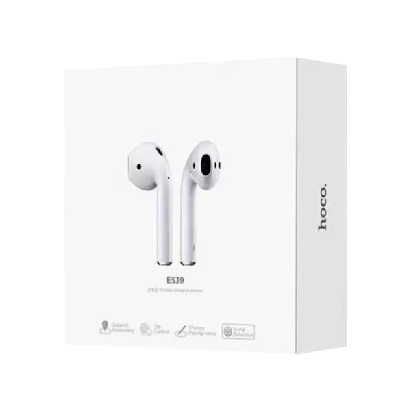 Наушники вставные HOCO ES39 bluetooth 5.0 с микр. белый (1/22/220)