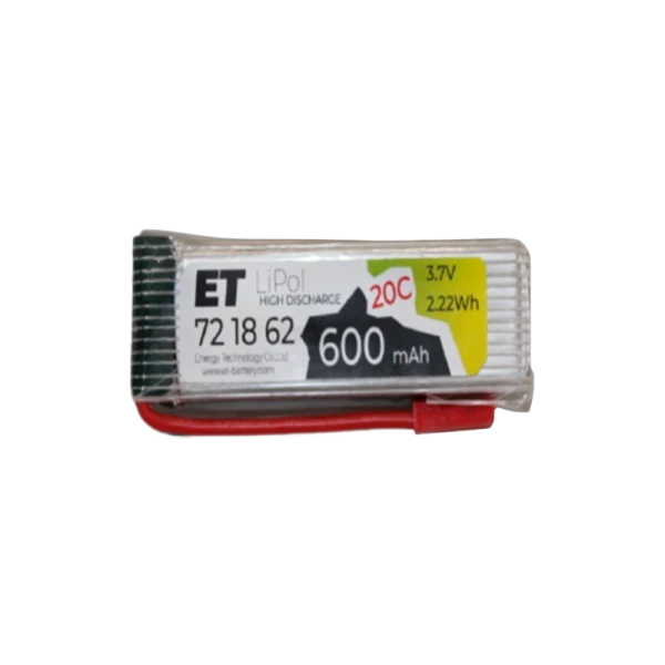 Аккумулятор ET LP721862-20C Li-Pol, 3.7В, 600мАч (1/50)