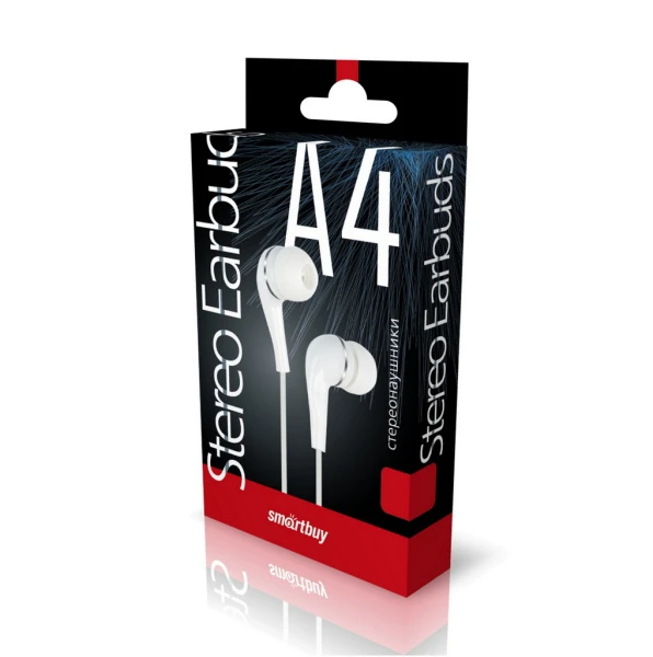 Наушники внутриканальные Smartbuy A4 черный (1/60)