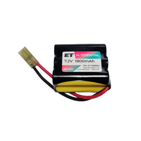 Аккумулятор ET H-7218WTm PK1 для Visonic 7.2В, 1800мАч