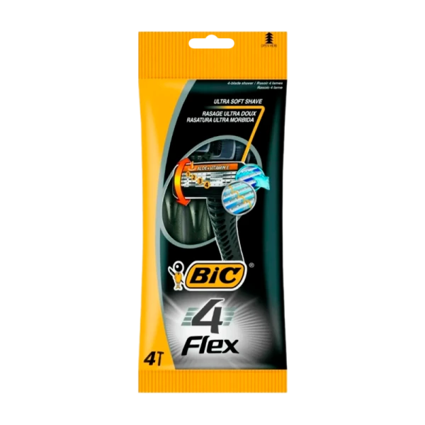 Бритва BIC "Flex 4" 4 лезвия 4шт. (1/10)