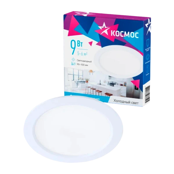 Светильник настенно-потолочный Старт PL 6W 6W 220V IP20 накладной белый (1/50)