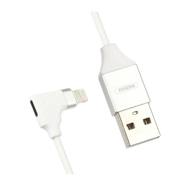 USB кабель REMAX RL-LA01&nbsp;&nbsp;(IPhone 5/6/7/SE) (1M, 2.1A) Белый