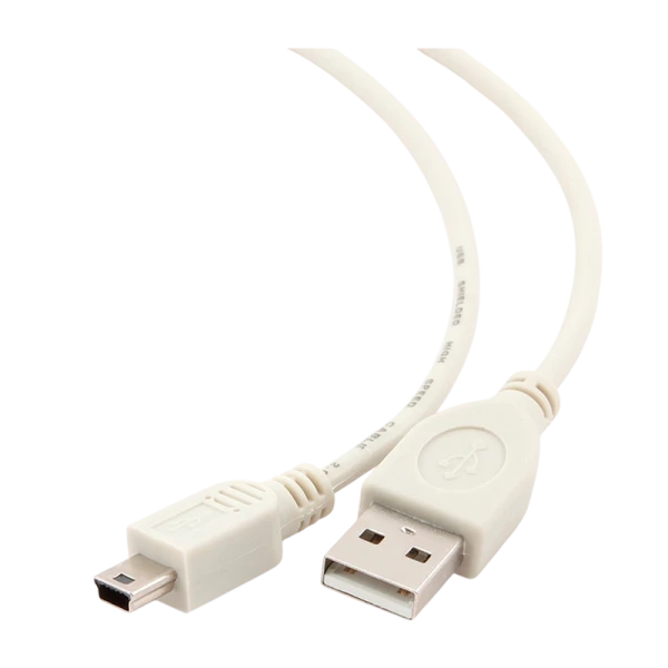 Кабель Smartbuy K-640 USB (m)-miniUSB (m) 1.8м 2.1A силикон прозрачный (1/200)