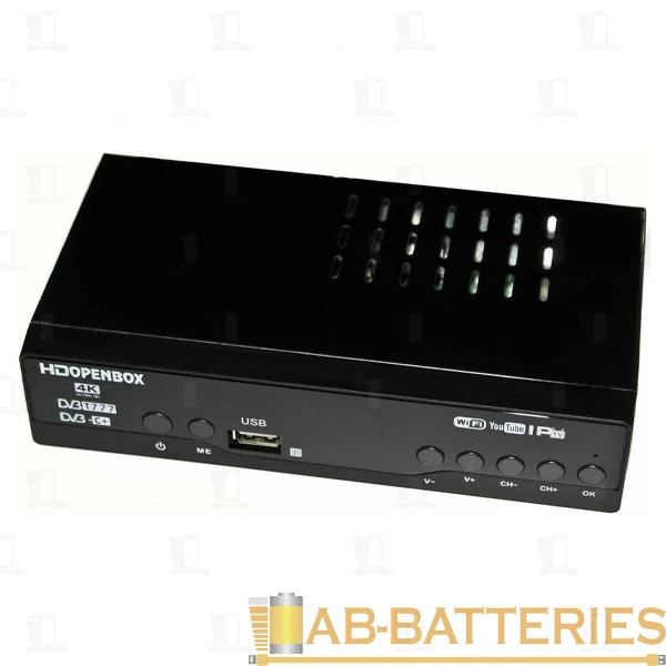 Приставка для цифрового ТВ Openbox HD-S7 DVB-T/T2 металл черный (1/60)