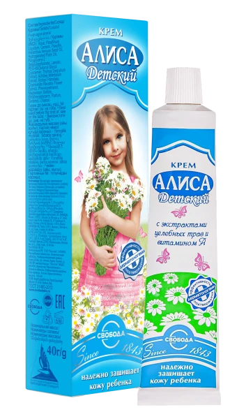 Крем Свобода Алиса в тубе в футляре, 40г&nbsp;&nbsp;(1/5/30)