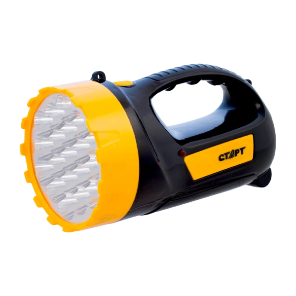 Фонарь туристический Старт LHE 508-B1 4W 4LED от аккумулятора прямая подзарядка черный