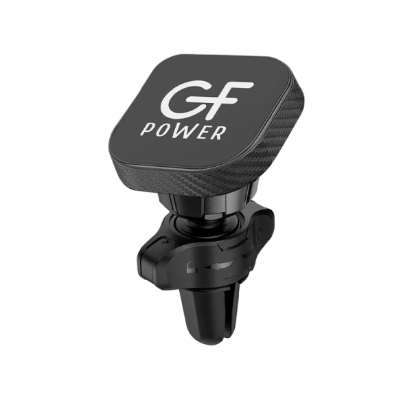 Держатель автомобильный GFPower CH-08 в воздуховод поворотный магнит черный (1/200)
