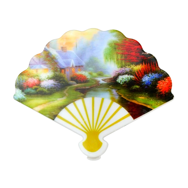 Ночник Camelion NL-175 "Веер" 3LED 0.5W 220V в розетку белый (1/24/96)