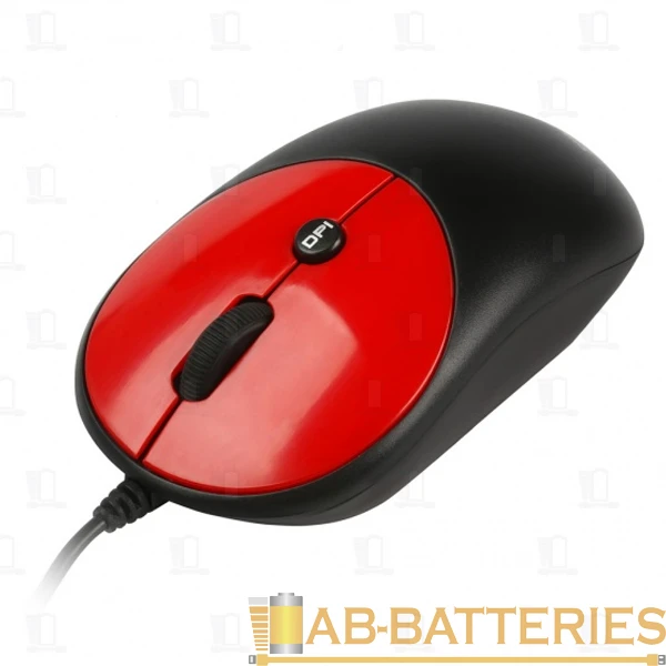 Мышь проводная Smartbuy 382 ONE классическая USB черный красный (1/40)