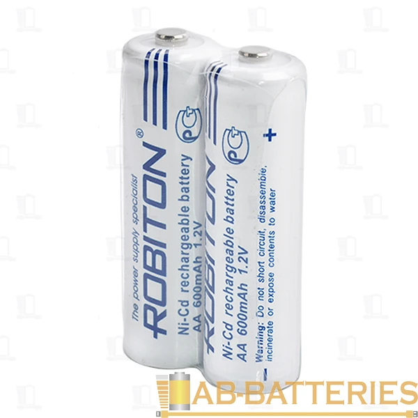 Аккумулятор ROBITON 600NCAA SR2, в упак 50 шт