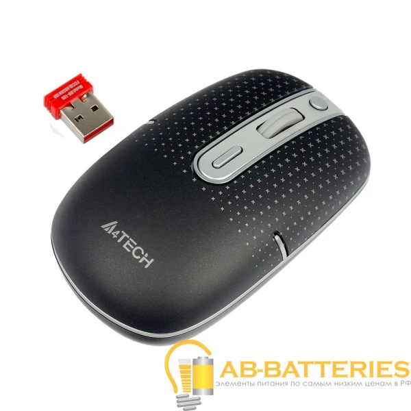 Мышь беспроводная A4Tech G9-557HX классическая USB черный (1/30)