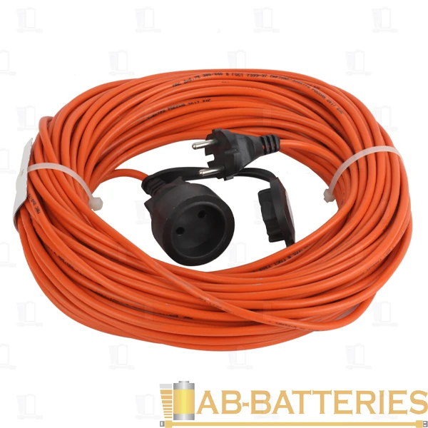 Удлинитель силовой ЭРА UPx 1р.Б/З 6A 30.0м ПВС 2x0.75мм² IP44 (1/8/192)