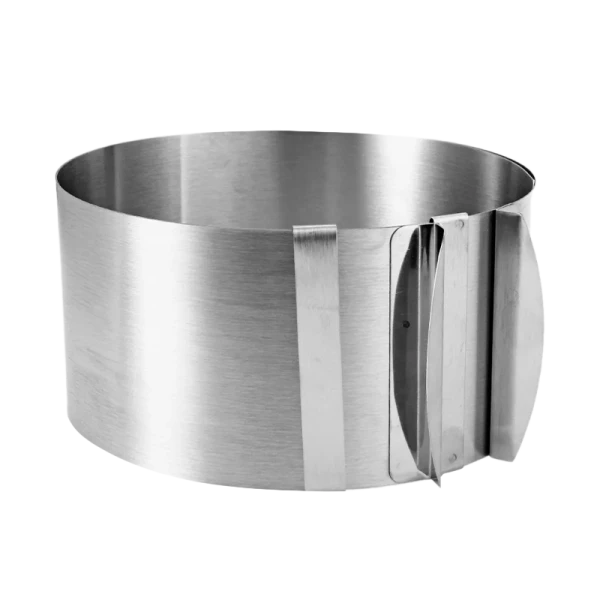 Кулинарное кольцо Cake Ring раздвижное 16-30 см, высота 8,5см (1/72)