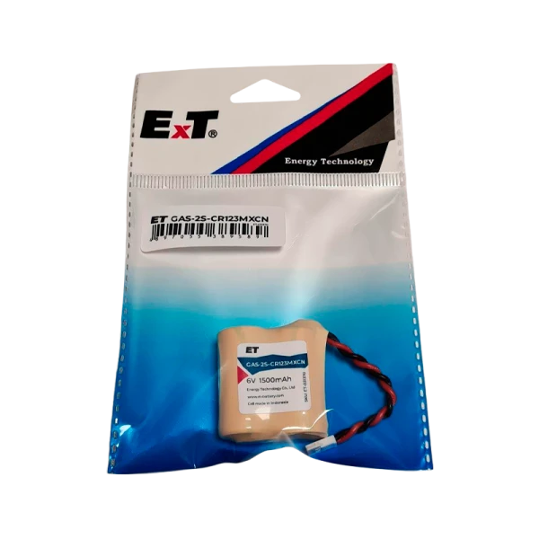 Батарея ET Gas-2S-CR123MXCN 6В, cell made in China