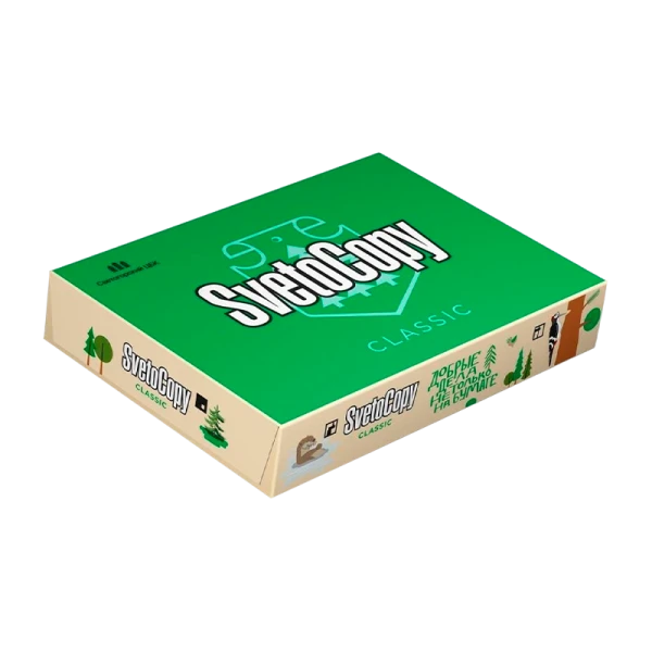 Бумага SvetoCopy A4 марка С 80 г/кв.м 500 листов (1/5)