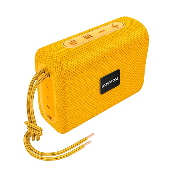 Портативная колонка Borofone BR18 bluetooth 5.1 FM/TF/USB/AUX золотой (1/80)
