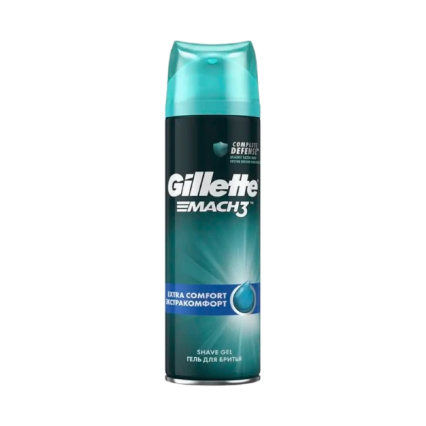 Гель для бритья Gillette MACH3 Extra Comfort 200мл (1/6)