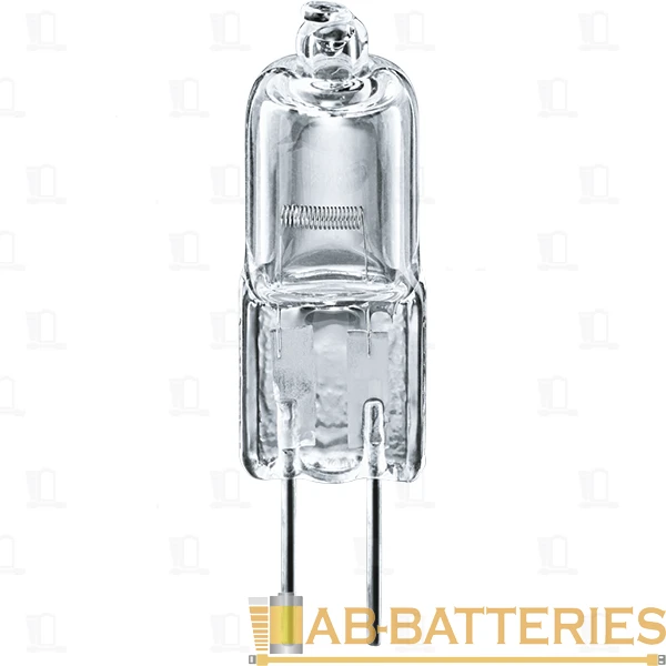 Лампа галогенная Navigator JC G4 20W 3000К 12V капсула прозрачная (1/10/200)
