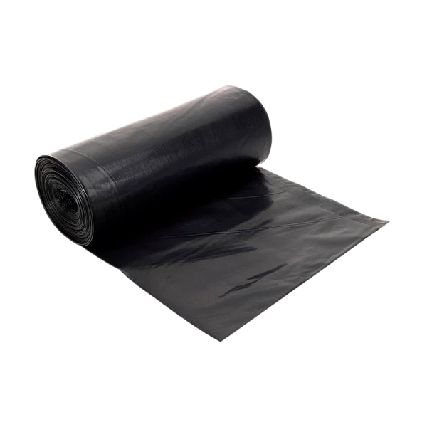 Мешки для мусора Рыжий кот 200л 30мкм ПВД особо прочные 10шт. черный (1/15)