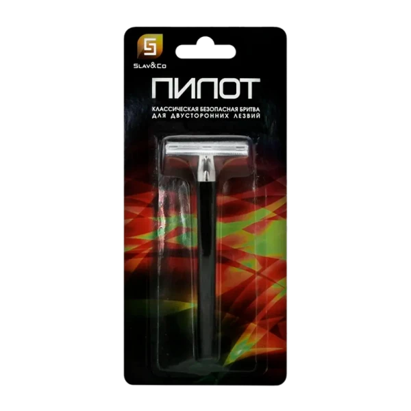 Бритва Slav&Co ПИЛОТ безопасная 1шт.