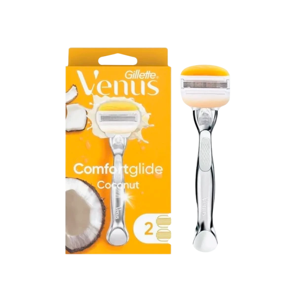 Бритва Gillette Venus&OLAY Coconut 5 лезвий 2 кассеты (1/10)