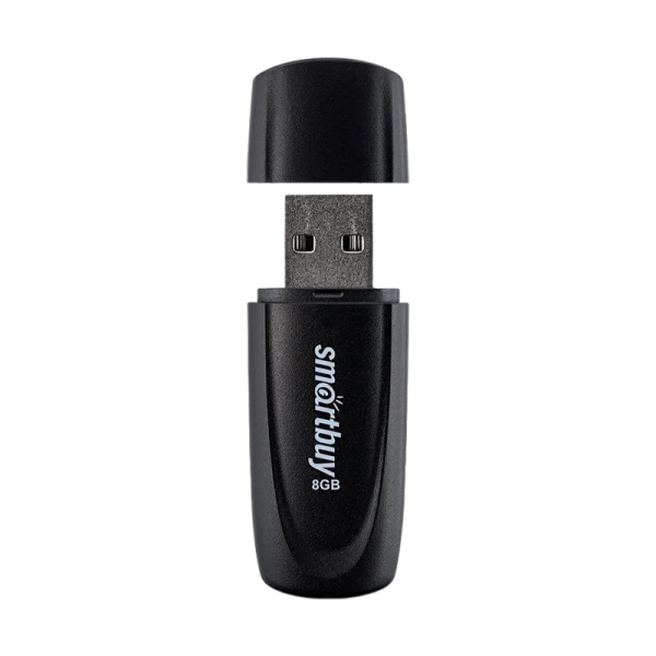 Флеш-накопитель Smartbuy Scout 8GB USB2.0 пластик черный