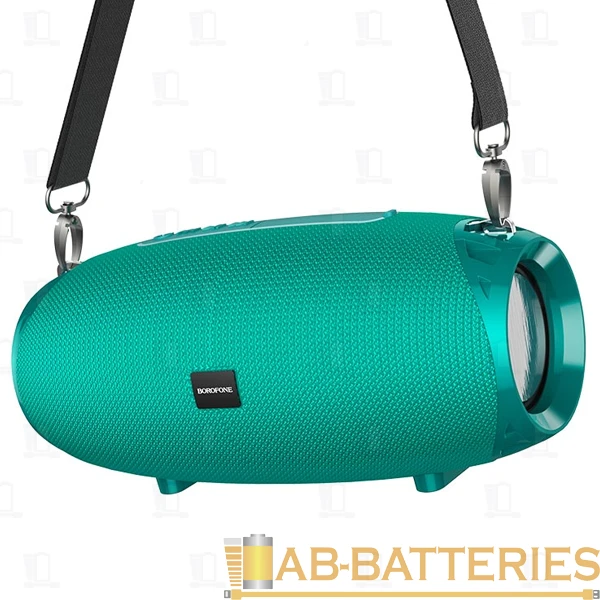 Портативная колонка Borofone BR12 bluetooth 5.0 microSD бирюзовый (1/30)