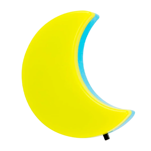 Ночник Camelion NL-244 "Месяц" 220V в розетку ассорти (1/24/96)