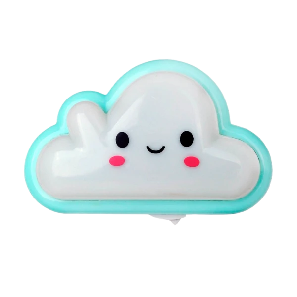 Ночник Camelion NL-178 "Облако" 4LED 0.5W 220V в розетку (1/24/96)