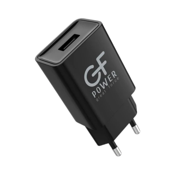 Сетевое З/У GFPower GF51 1USB 2.4A черный (120/480)
