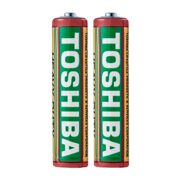 Батарейка Toshiba R03 AAA Shrink 2 Heavy Duty 1.5V (2/40/200/1000)