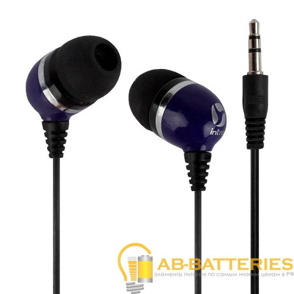 Наушники внутриканальные Intro RX-190B синий