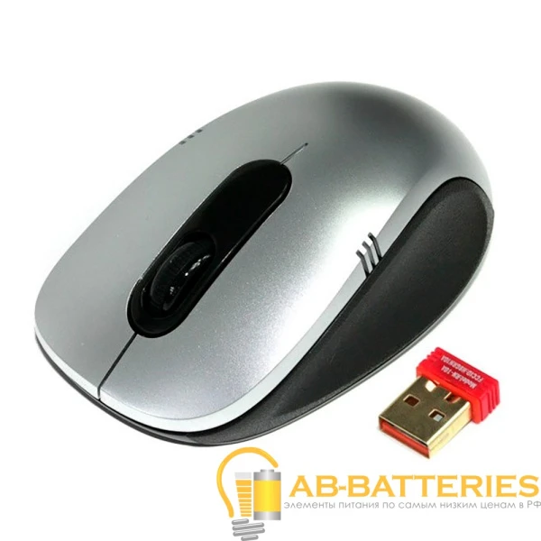 Мышь беспроводная A4Tech G9-630-2 классическая USB серебряный (1/40)