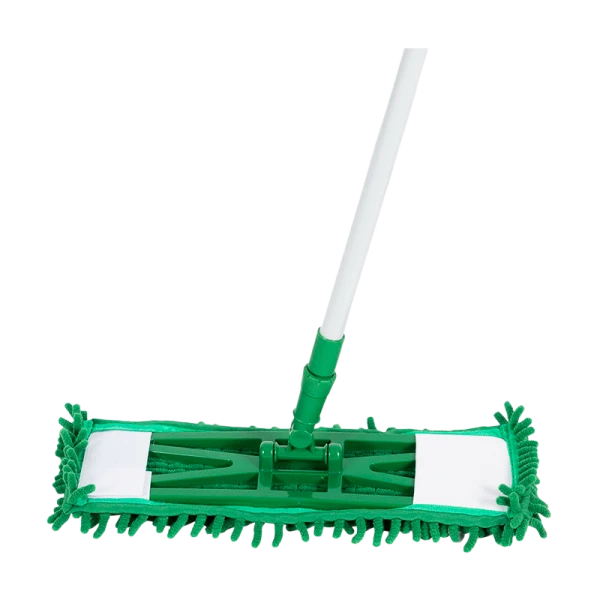 Швабра для пола Рыжий кот 120см телескопическая с насадкой из микрофибры MopM4 «Лапша» SP (1/24)