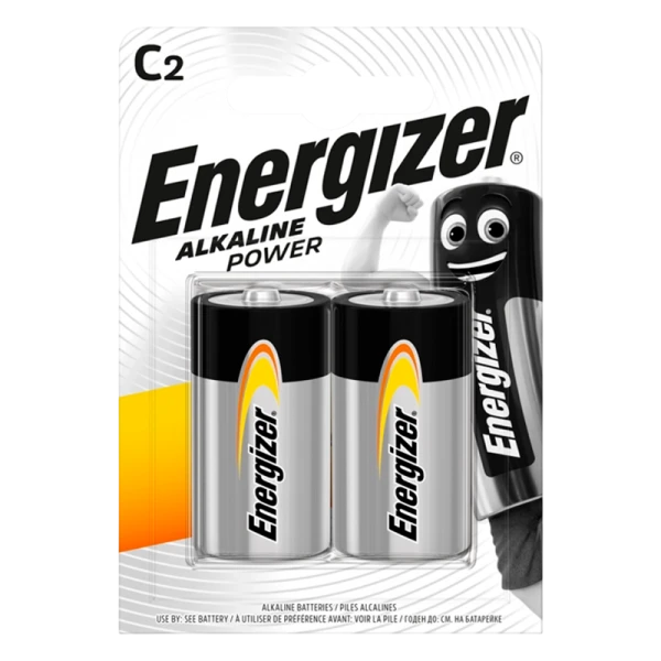Батарейка Energizer Alkaline power LR14 C BL2 Alkaline 1.5V (2/12)