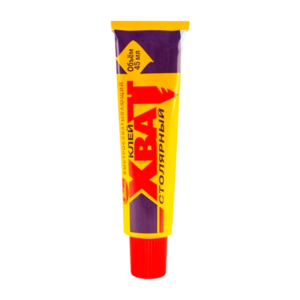 Клей Новбытхим Хват 45мл для дерева (столярный) (1/50)