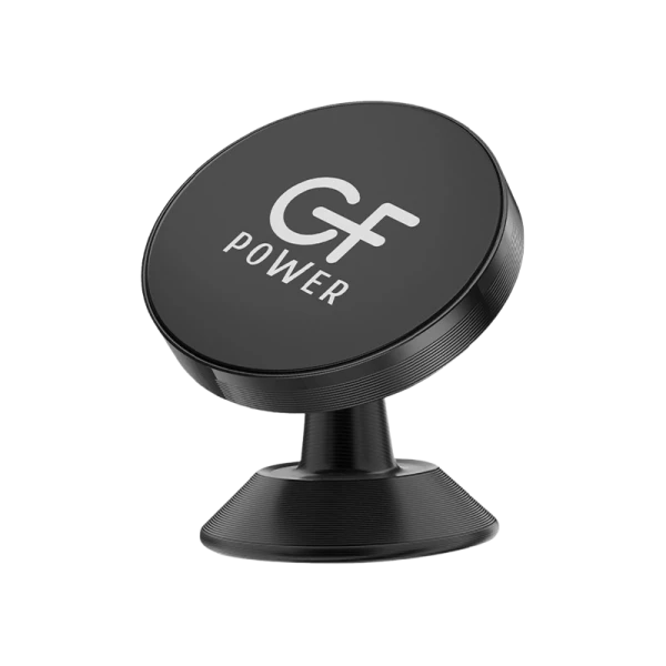 Держатель автомобильный GFPower CH-05 клеевая основа поворотный магнит черный (1/300)