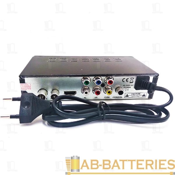 Приставка для цифрового ТВ Openbox M8 DVB-T/T2 металл черный (1/60)