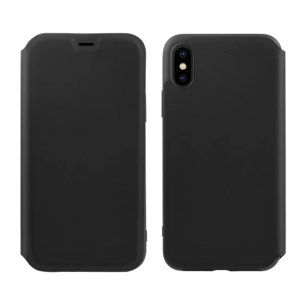 Чехол HOCO Colorful series liquid silicone case for iPhone XS Max Черный