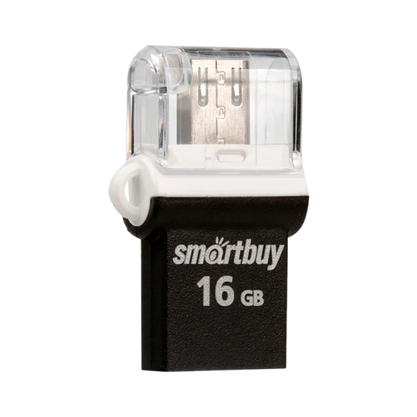 Флеш-накопитель Smartbuy POKO 16GB USB2.0 пластик черный