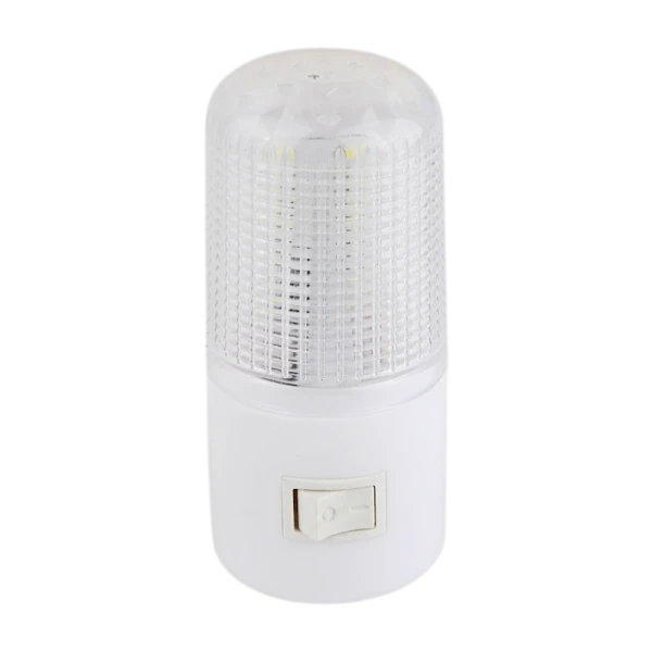 Ночник Camelion NL-250 220V в розетку белый (1/96)