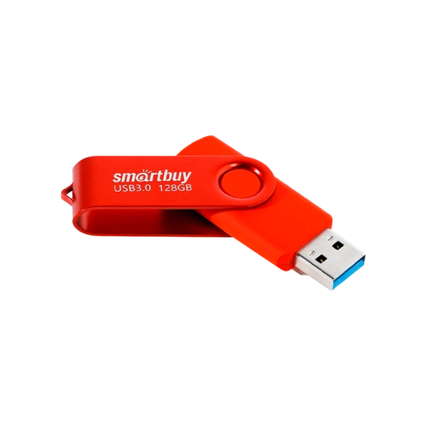 Флеш-накопитель Smartbuy Twist 128GB USB3.0 пластик красный